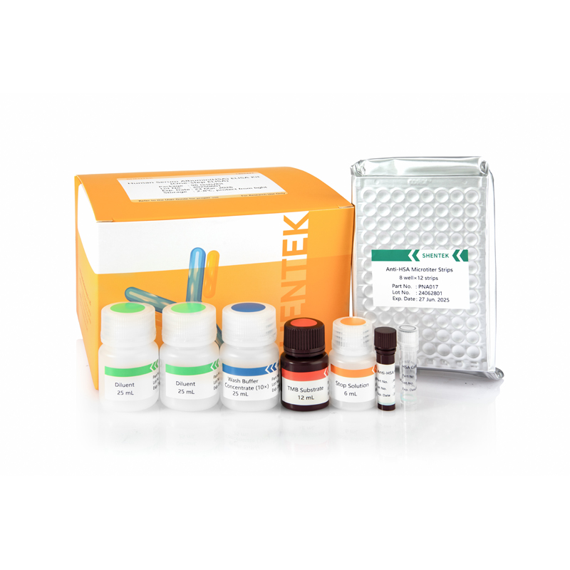 Menschliches Serum Albumin (HSA) ELISA-Kit (einstufiger ELISA)