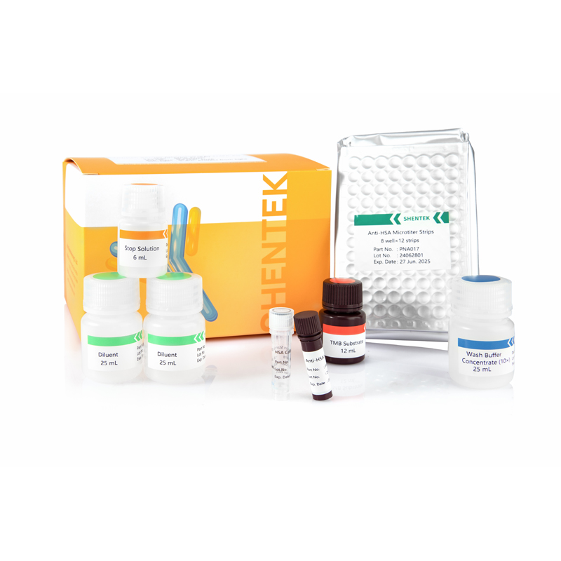 Menschliches Serum Albumin (HSA) ELISA-Kit (einstufiger ELISA)
