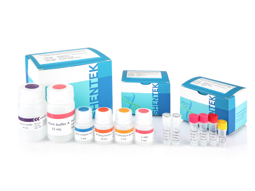 Rest-DNA-Proben vorbereitung skit tierischer Herkunft